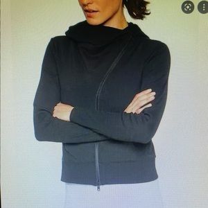 Athleta Malabar Hooded Asymmetrical Jacket
